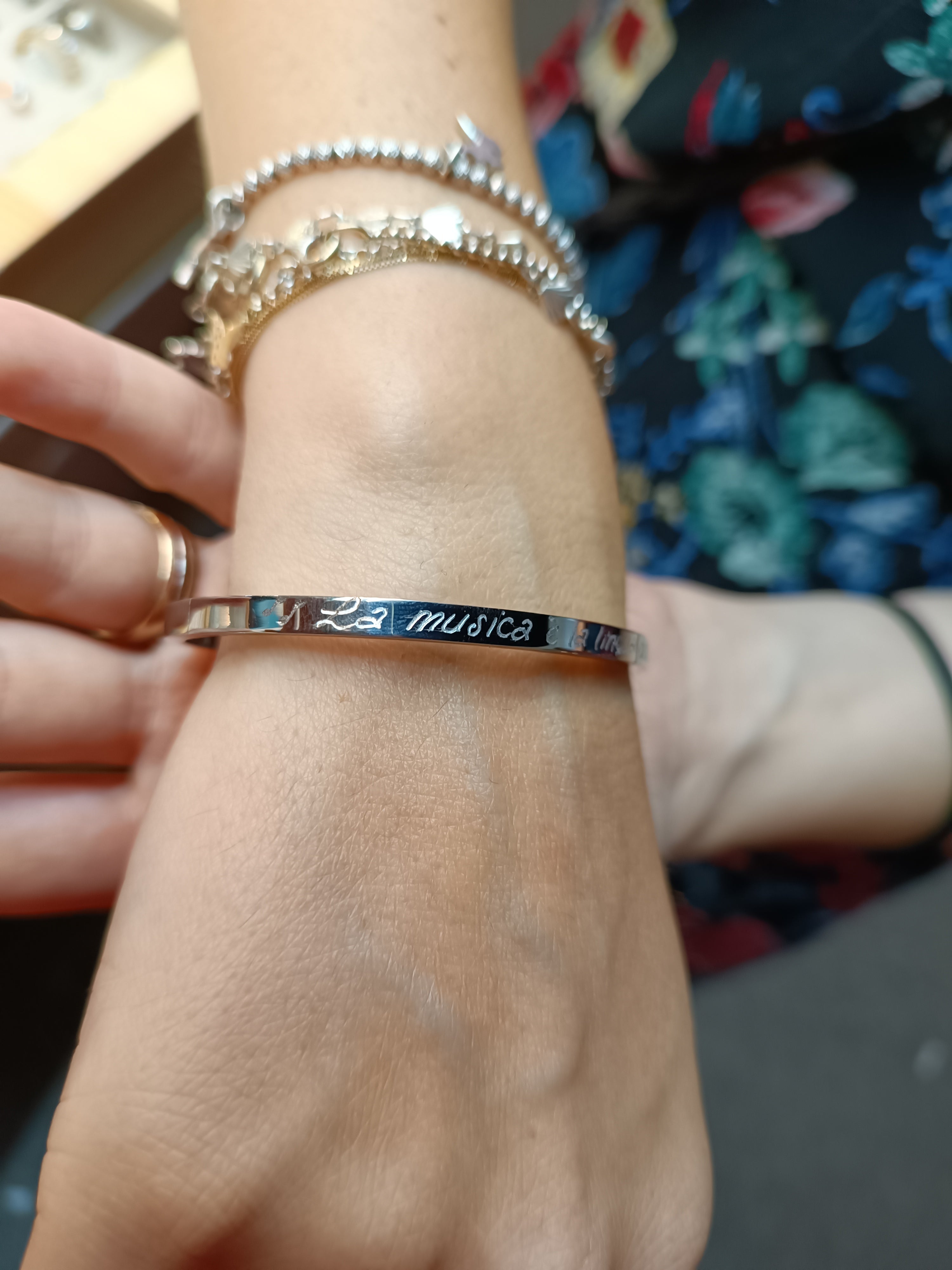bracciale inciso