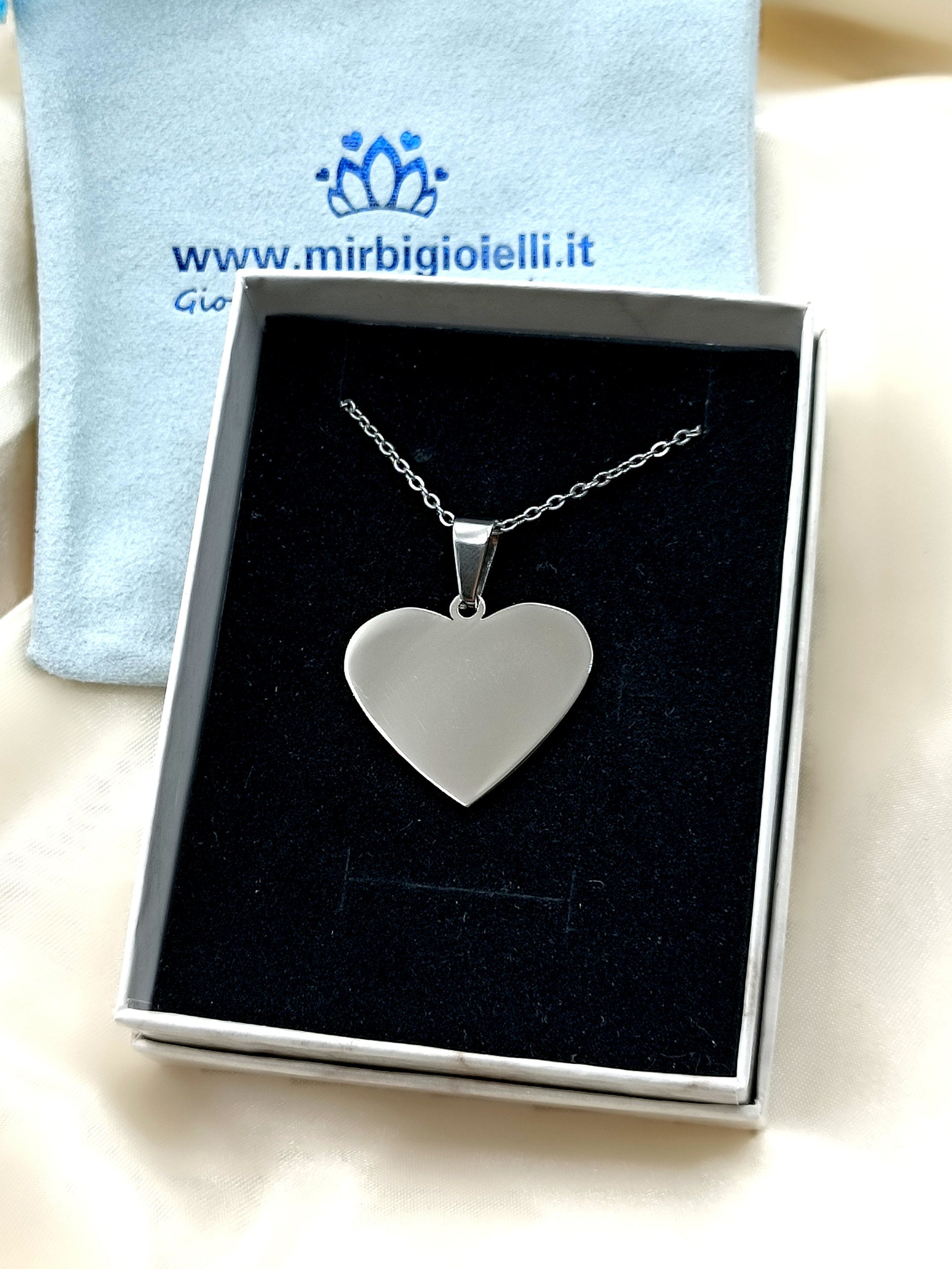 Collana con cuore grande