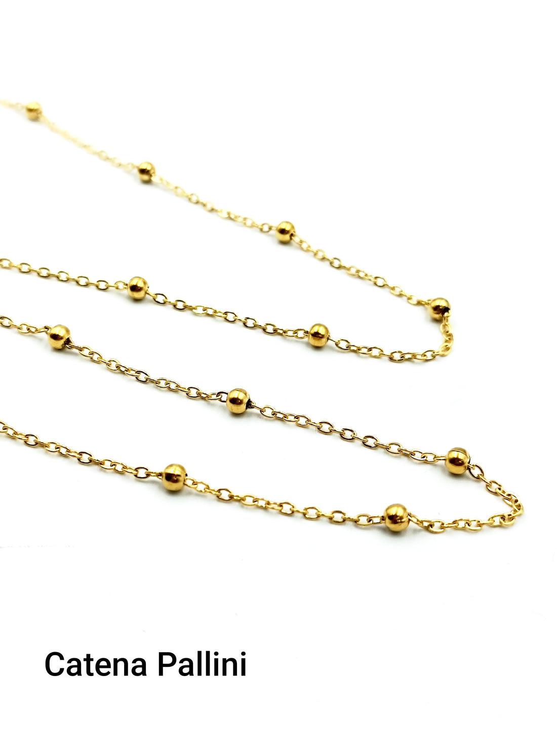 Collana con cuore pendente gold