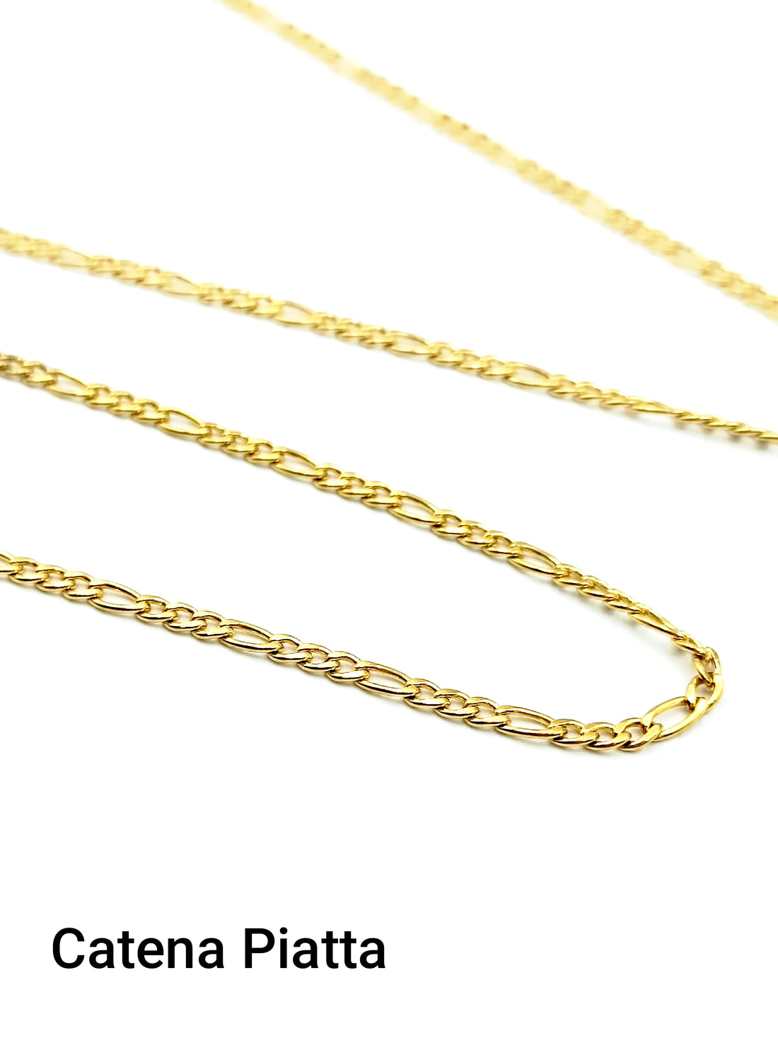 Collana con cuore rotondo medio gold