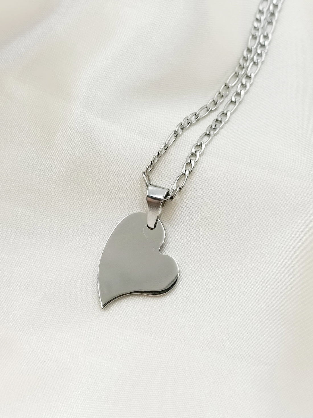 Collana con cuore storto piccolo