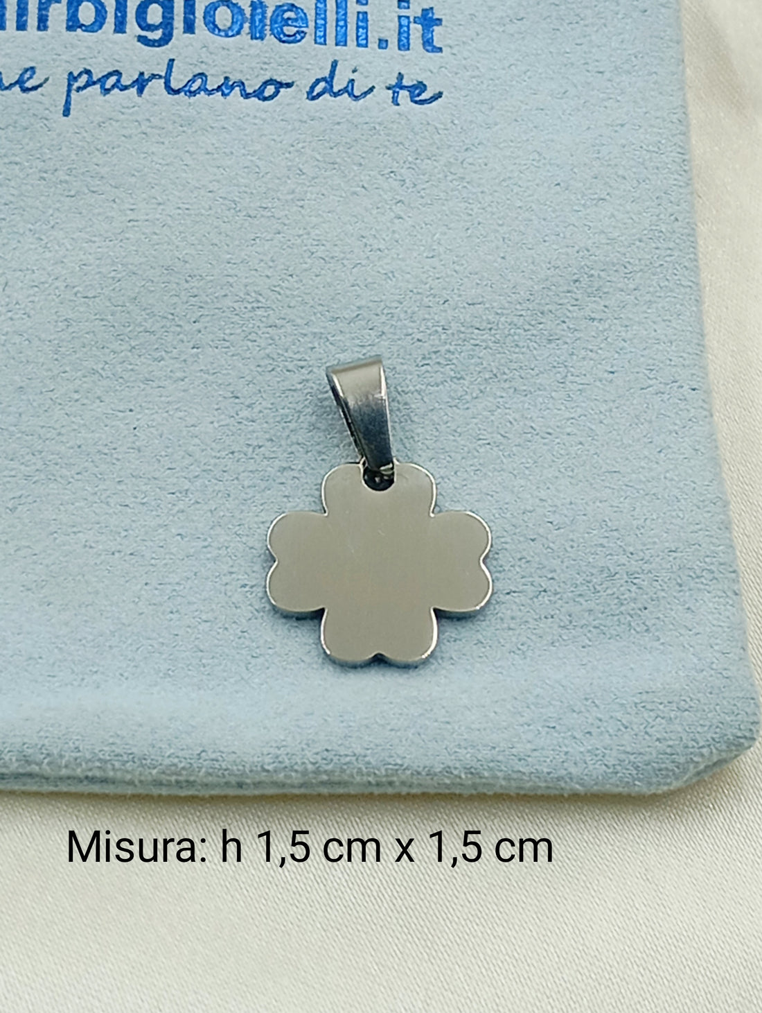 Collana con quadrifoglio mini