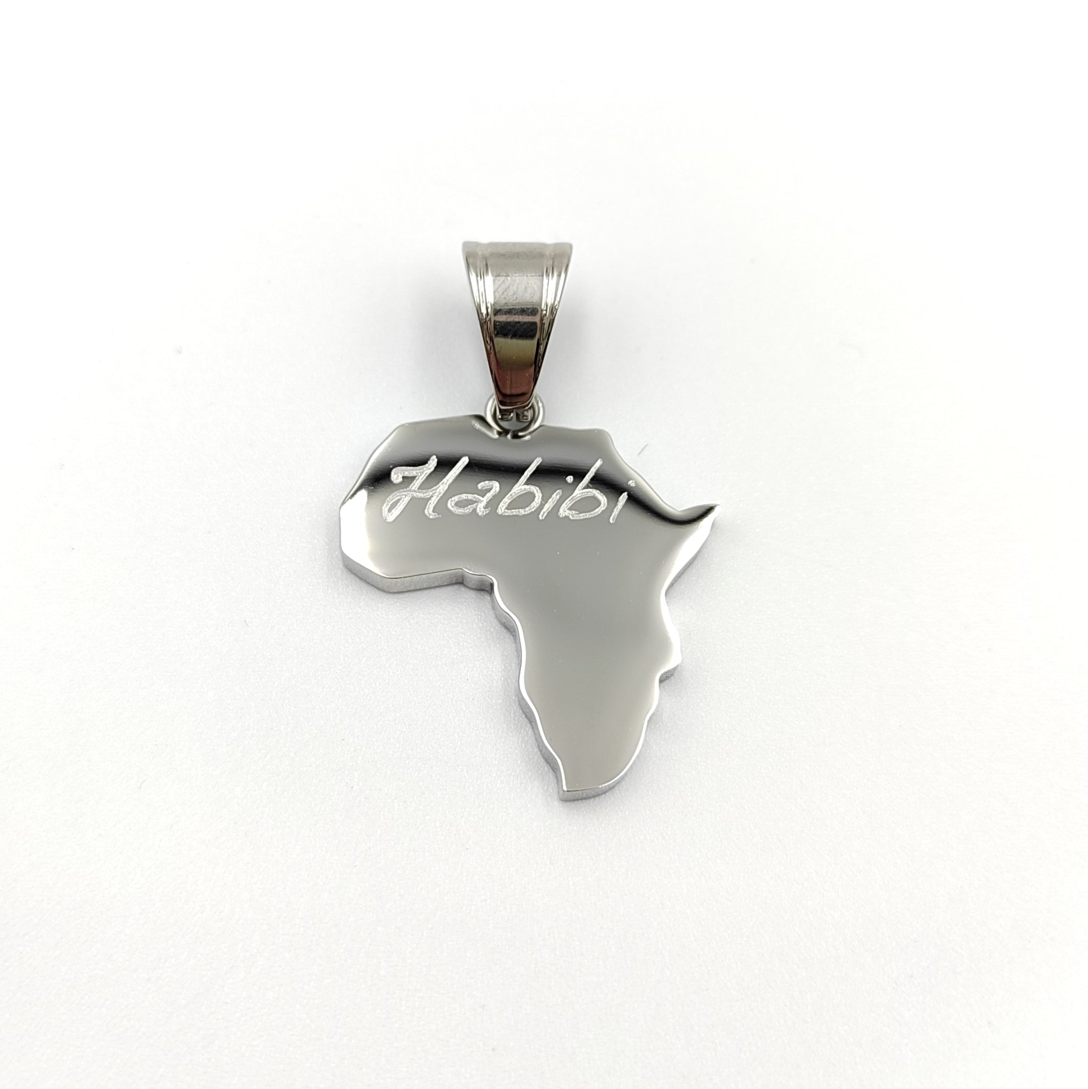 ciondolo Africa inciso