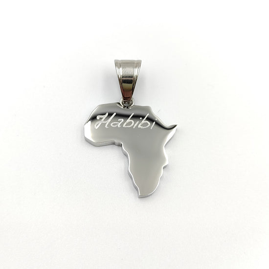 ciondolo Africa inciso