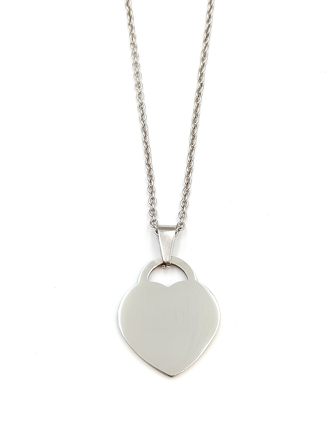 collana a cuore lucchetto  semplice